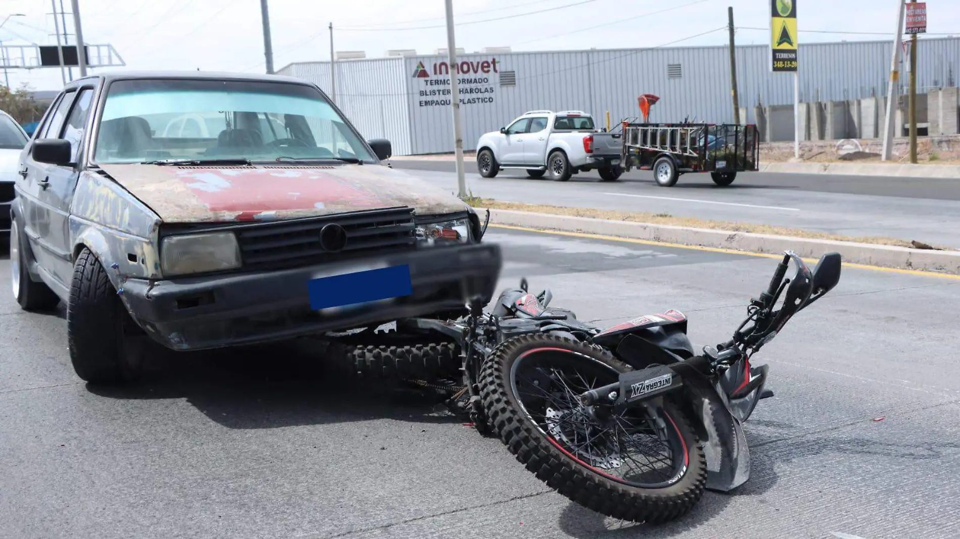 Accidente motociclista